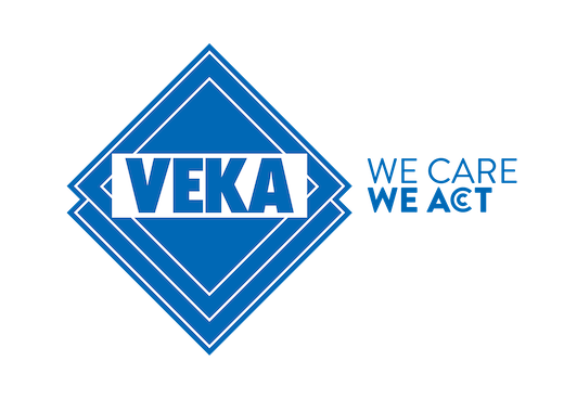 Logo de la empresa de perfiles Veka